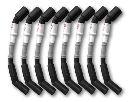 Kooks 10mm Spark Plug Wire - Grey w/Black Boots (Set of 8) 750202 750202 Photo - Primary