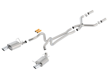 Borla 13-14 Mustang GT/Boss 302 5.0L V8 RWD Single Split Rear Exit ATAK Catback Exhaust 140516 140516 Photo - Primary