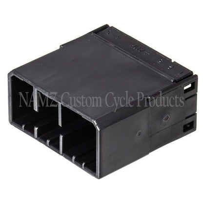 NAMZ AMP Multilock 12-Position Male Wire Cap Housing (HD 73112-96BK) NA-174933-2 NA-174933-2 Photo - Primary