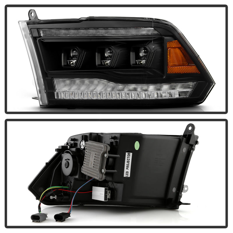 SPYDER 09-18 Dodge RAM 1500 / 10-19 RAM 2500/3500 Headlights - Halogen Model Only 5088666 5088666 User 1