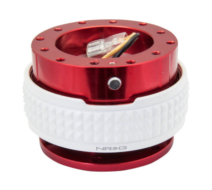 NRG Quick Release Kit - Pyramid Edition - Red Body / Glow In The Dark Pyramid Ring SRK-210RD/GL SRK-210RD/GL Photo - Primary