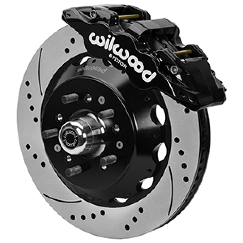 Wilwood Forged 6 Piston Superlite Caliper, GT 72 Vane Vented Spec37 D&S Rotor - 14.00x1.25 140-17149-D