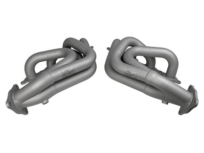 aFe Twisted 304SS Header 2020 Chevy Corvette (C8) 6.2L V8 - Titanium Ceramic Coated 48-34148-T 48-34148-T Photo - Unmounted