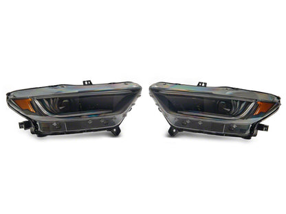 Raxiom 15-17 Ford Mustang 18-20 Mustang GT350 LED Headlights- Blk Housing 406011