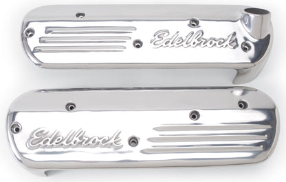 Edelbrock Coil Cover, Gm, Gen III, LS1, Polished 41181 Photo - Unmounted