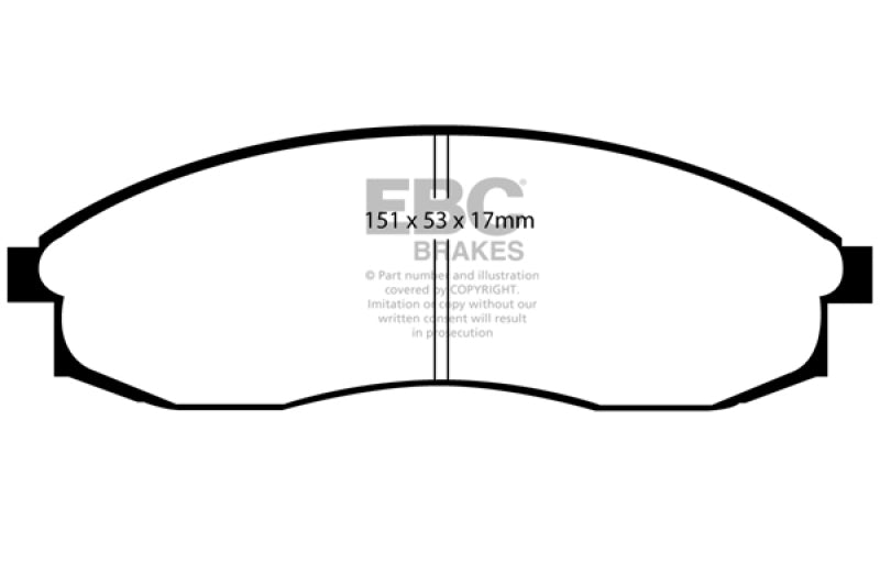EBC Disc Brake Pad Set DP31082C Photo - Primary