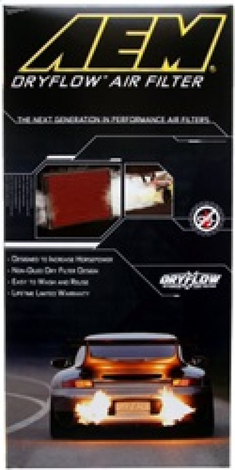 AEM Induction AEM 05-09 VW Passat / 06-08 VW GTI DryFlow Air Filter 28-20888 28-20888 Photo - in package