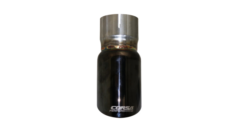 Corsa Single Universal 2.5in Inlet / 3in Outlet Black PVD Pro-Series Tip Kit TK001BLK TK001BLK Photo - Primary