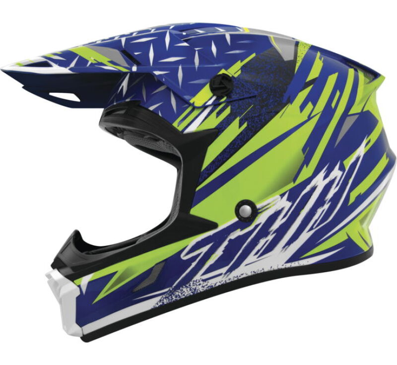 THH Helmets T710X Assault Blu/Yel Xs 646186 646186 Photo - Primary