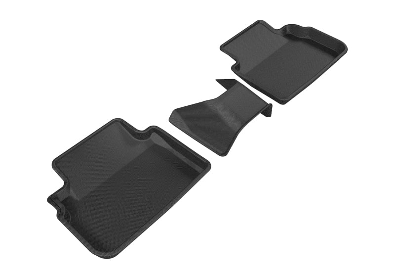 3D MAXpider 2017-2019 Subaru Impreza/Crosstrek Kagu 2nd Row Floormats - Black L1SB02221509 L1SB02221509 Photo - Primary