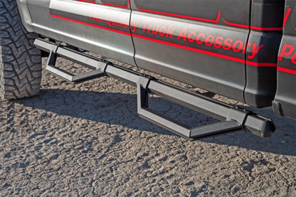 Dee Zee Deezee 99-23 Chevrolet/GMC/Dodge/Ford Full Size Truck Hex Series - Reg Cab Side Steps (Txt Blk) DZ66301TB DZ66301TB Photo - Mounted