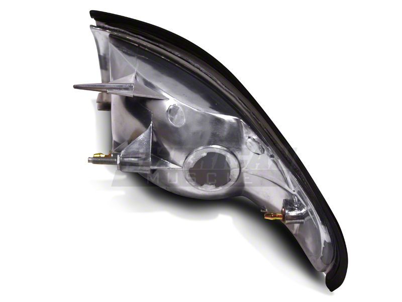 Raxiom 94-98 Ford Mustang Axial Series Cobra Style Headlights- Chrome Housing (Clear Lens) 49049 49049 Photo - Close Up