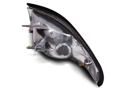 Raxiom 94-98 Ford Mustang Axial Series Cobra Style Headlights- Chrome Housing (Clear Lens) 49049 49049 Photo - Close Up