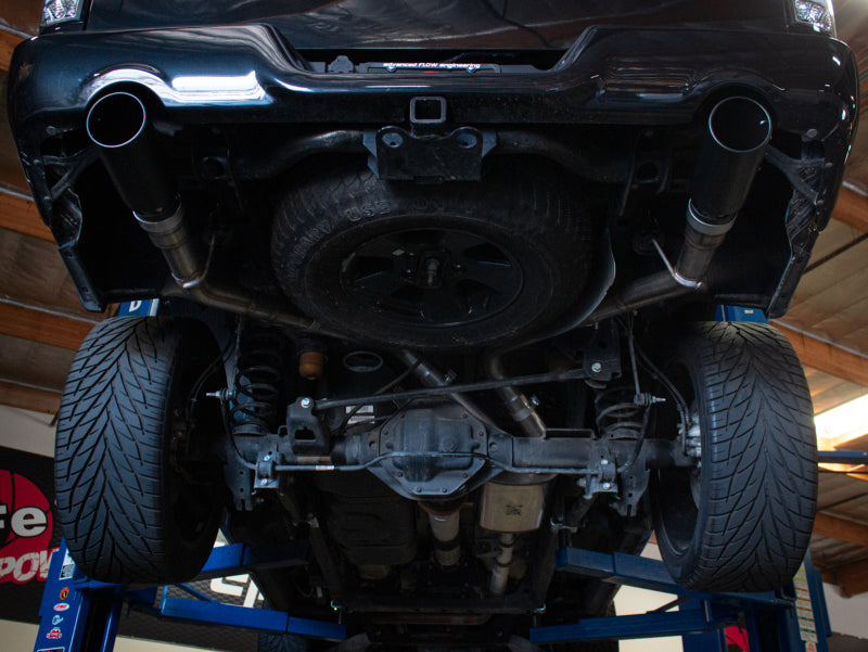 aFe Apollo GT 3in 409SS Cat-Back Exhaust System w/Black Tip 09-18 Dodge/Ram 1500 V8-5.7L 49-42074-B 49-42074-B Photo - Mounted