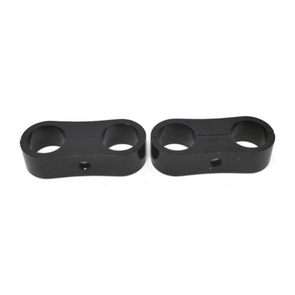 Russell Hose Seperator for -6an Braided Hose - Anodized Black 654303 654303 Photo - out of package