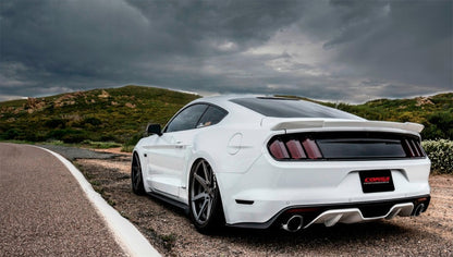 Corsa Performance 2015 Ford Mustang GT 5.0 3in Cat Back Exhaust Polish Dual Tips (Sport) 14332 Photo - Mounted