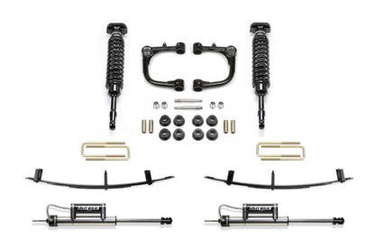 Fabtech 3 in Uniball Uca System w/ Front Dirt Logic 2.5 Coilover & Rear Dirt K7062DL Photo - Primary