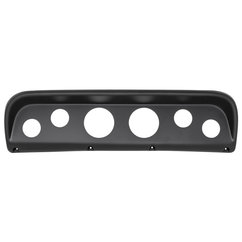 Autometer 67-72 Ford Ranger Direct Fit (2 3-3/8in. & 4 2-1/16in.) Gauge Pod - Black Finish 2145 2145 Photo - Primary
