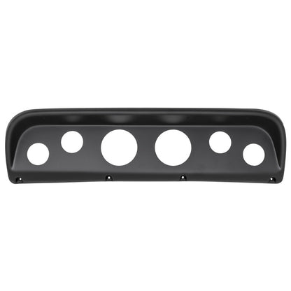 Autometer 67-72 Ford Ranger Direct Fit (2 3-3/8in. & 4 2-1/16in.) Gauge Pod - Black Finish 2145 2145 Photo - Primary