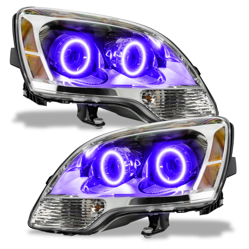 ORACLE Lighting 08-12 GMC Acadia Non-HID Pre-Assembled LED Halo Headlights - (2nd Design) -UV/Purple 7732-007 7732-007 Photo - Primary