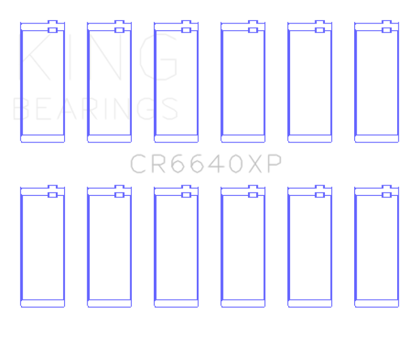 King Engine Bearings KING Performance Rod Bearings Engine Components Bearings main image