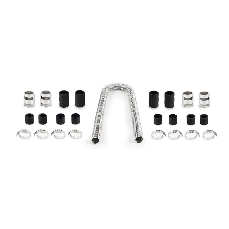 Mishimoto Universal Flexible Radiator 48in Hose Kit - Chrome MMAH-U48C MMAH-U48C Photo - Primary