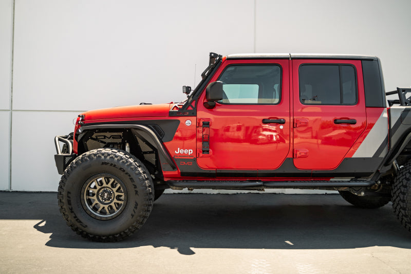 DV8 Offroad 07-23 Jeep Gladiator/Wrangler JT/JK/JL Hinge Mounted Step STJL-04 STJL-04 Photo - Unmounted
