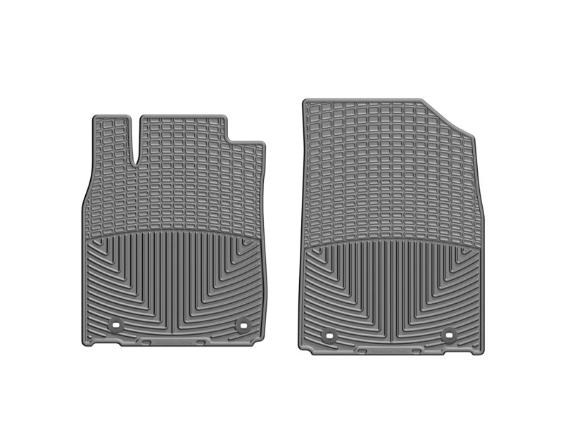 WeatherTech WT Rubber Mats - Front - Grey Floor Mats Floor Mats - Rubber main image