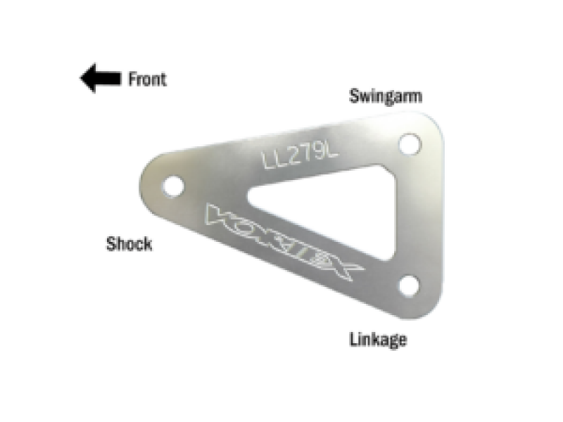 Vortex Racing 08-23 Honda CBR1000 RR Lowering Link Kit- Silver LL279 LL279 Photo - Primary