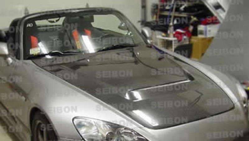 Seibon Carbon Fiber Hood for 2000-2009 Honda S2000 HD0005HDS2K-VSII Photo - Primary