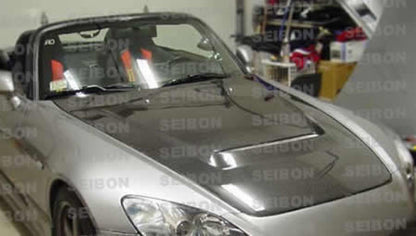 Seibon Carbon Fiber Hood for 2000-2009 Honda S2000 HD0005HDS2K-VSII Photo - Primary
