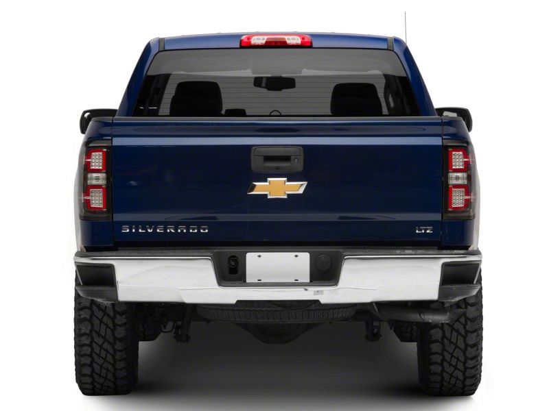 Raxiom 14-18 Chevrolet Silverado 1500 LED Taillights w/ SEQL Turn Signals- Blk Housing (Clear Lens) S114457 S114457 Photo - Close Up