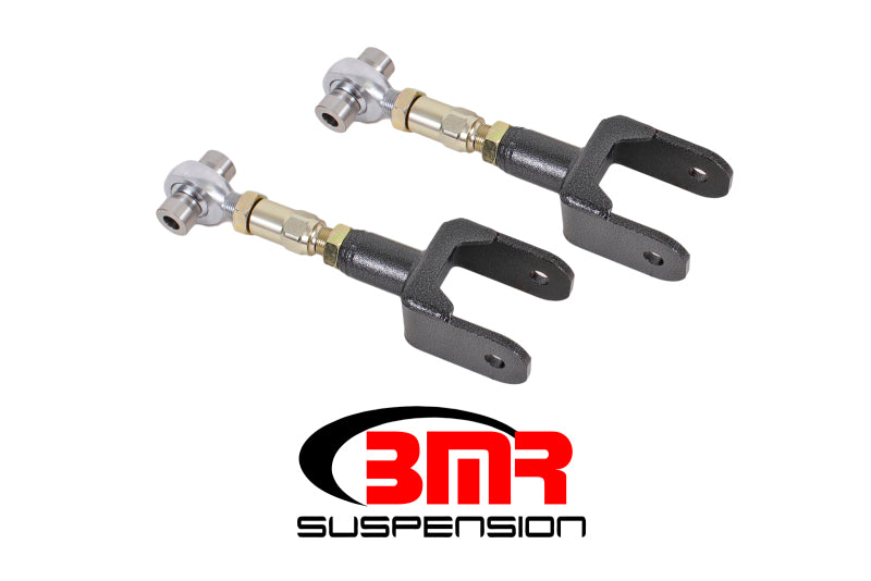 BMR 79-04 Fox Mustang Upper Control Arms On-Car Adj. Rod Ends - Black Hammertone UTCA041H UTCA041H Photo - Primary