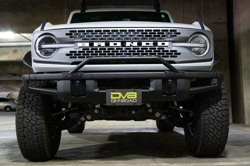 DV8 Offroad 21-22 Ford Bronco Factory Front Bumper Licence Relocation Bracket - Front LPBR-01 LPBR-01 User 2