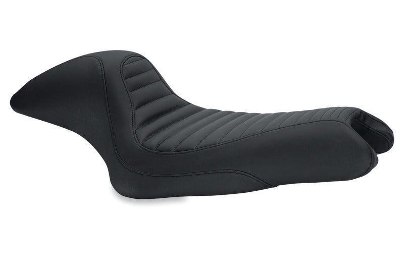 Mustang Motorcycle Mustang 04-21 Harley Sportster Cafe Solo Seat - Black 76691 76691 Photo - Primary