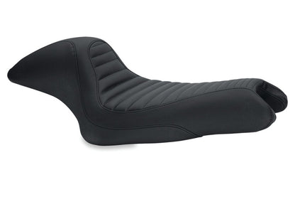 Mustang Motorcycle Mustang 04-21 Harley Sportster Cafe Solo Seat - Black 76691 76691 Photo - Primary
