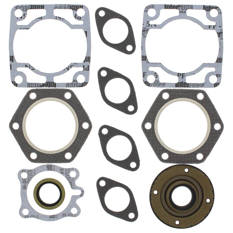 Vertex Pistons Vertex Gaskets 1973 Polaris TX Complete Gasket Kit w/ Oil Seals 711081 711081 Photo - Primary