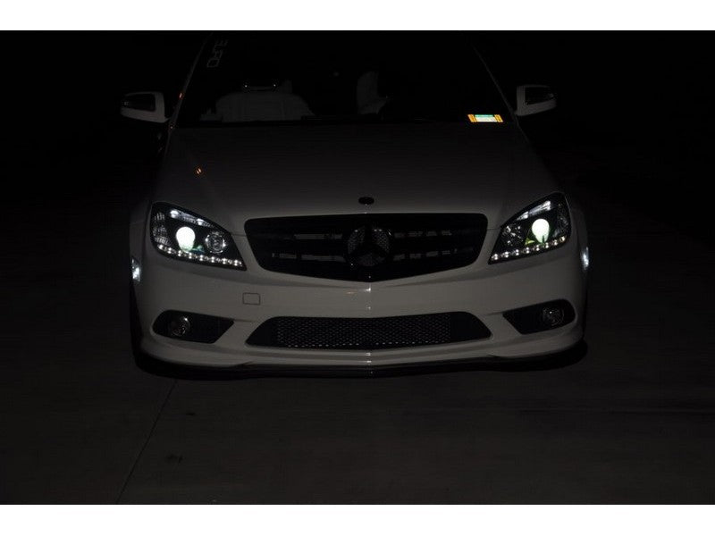 Spyder Mercedes Benz C-Class 08-11 Projector Headlights Halogen - DRL Blk PRO-YD-MBW20408-DRL-BK 5042262 5042262 User 1