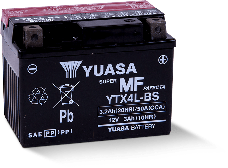 Yuasa Battery Yuasa Ytx4L-Bs Yuasa Battery YUAM62X4B