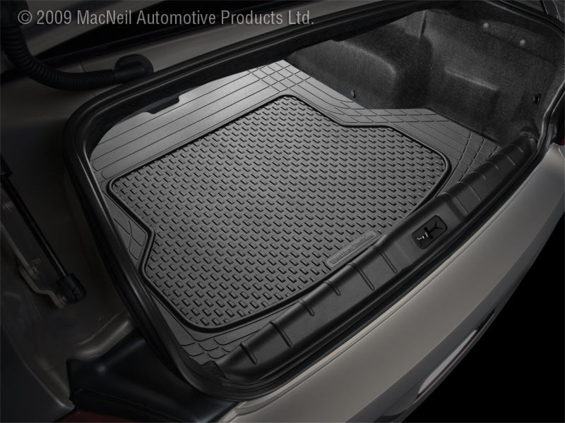 WeatherTech Universal Universal Universal Front and Rear Trim-to-fit mat - Black 11AVMSBX2 11AVMSBX2 Photo - Mounted