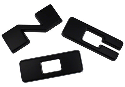 Ford Racing 2021+ Bronco Grille Lettering Overlay Kit - Black M-1447-BLMB M-1447-BLMB Photo - Unmounted