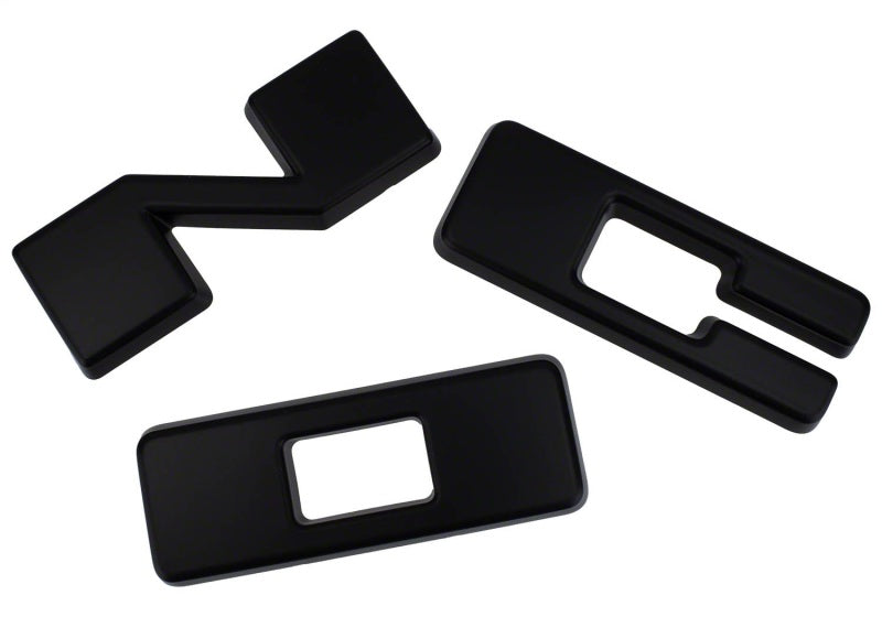 Ford Racing 2021+ Bronco Grille Lettering Overlay Kit - Black M-1447-BLMB M-1447-BLMB Photo - Unmounted