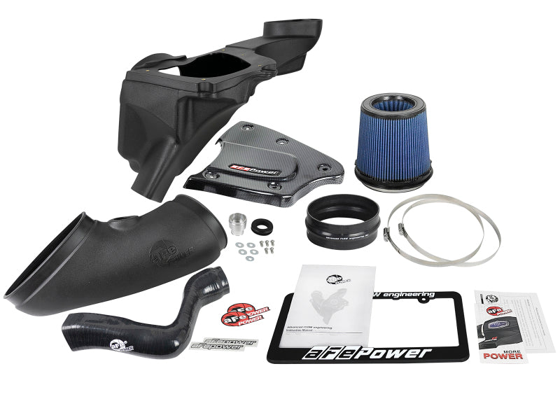 aFe Magnum FORCE Stage-2 Si Pro 5R Carbon Fiber CAI w/Filter 08-13 BMW M3 (E90/92/93) V8-4.0L 54-82952-C 54-82952-C Photo - Unmounted