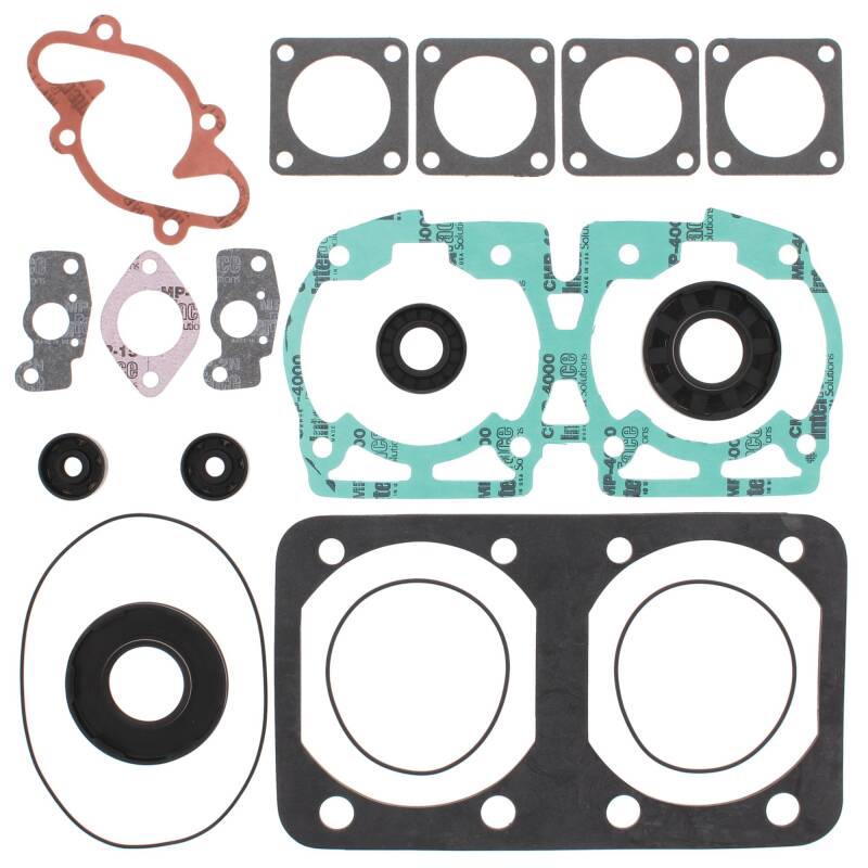 Vertex Pistons Vertex Gaskets 1991 Ski-Doo Formula Mach  XTC Complete Gasket Kit w/ Oil Seals 711178A 711178A Photo - Primary