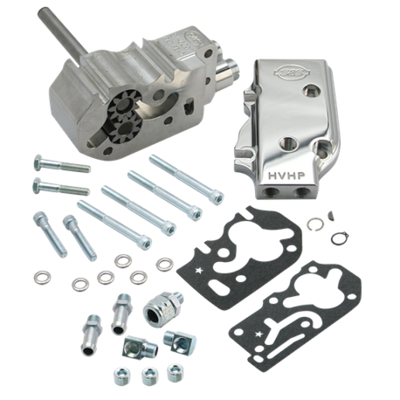 S&S Cycle 84-91 BT High Volume High Pressure Billet Oil Pump Only Kit 31-6214