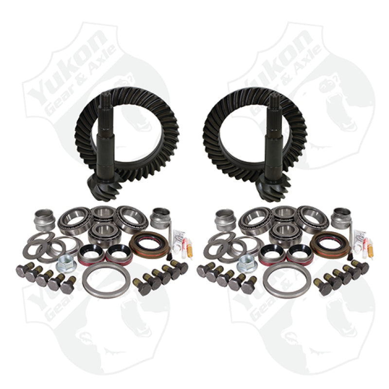 Yukon Gear & Axle Yukon Gear & Install Kit Package for Jeep TJ Rubicon 4.56 Ratio YGK009 YGK009 Photo - Primary
