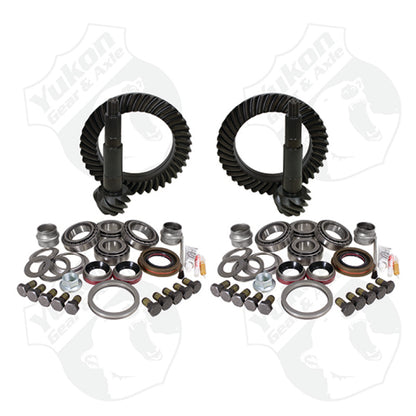 Yukon Gear & Axle Yukon Gear & Install Kit Package for Jeep TJ Rubicon 4.56 Ratio YGK009 YGK009 Photo - Primary