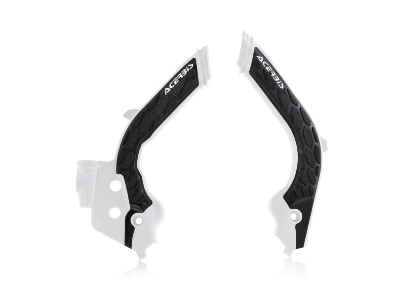 Acerbis 19-22 KTM 125-501 TC/FC/FX/FE/S/TE/TX/ 21-23 GasGas Frame Guards- X-Grip - White/Black 2733451035 2733451035 Photo - Primary