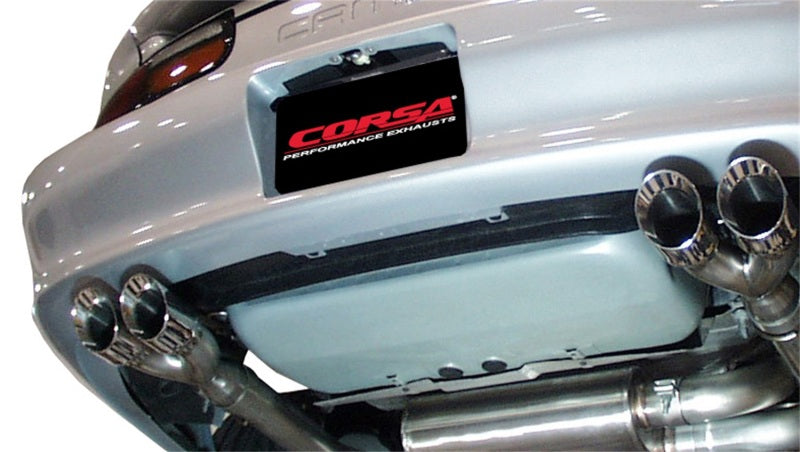 Corsa Performance 98-02 Chevrolet Camaro Convertible Z28 5.7L V8 LS1 Polished Sport Cat 14143 Photo - Mounted