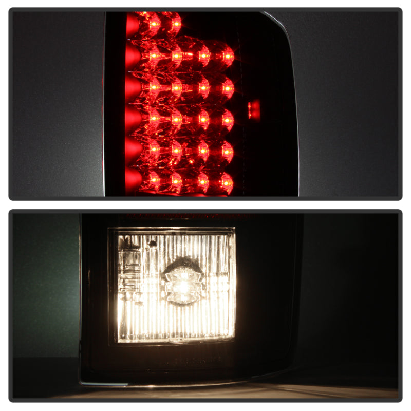 Spyder Dodge Ram 07-08 1500/Ram 07-09 2500/3500 LED Tail Lights Black Smoke ALT-YD-DRAM06-LED-BSM 5078117 5078117 User 1